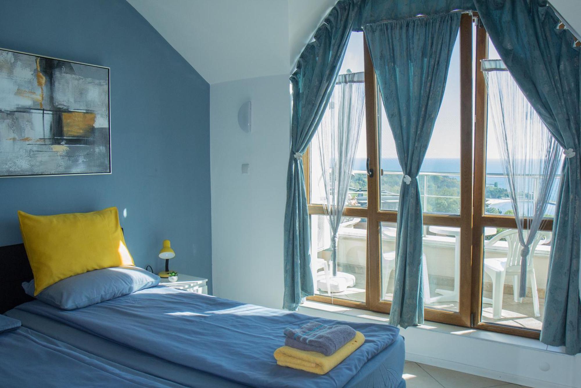 Black Sea Narcissus - Quiet Studio With Amazing Sea View Varna Exterior photo